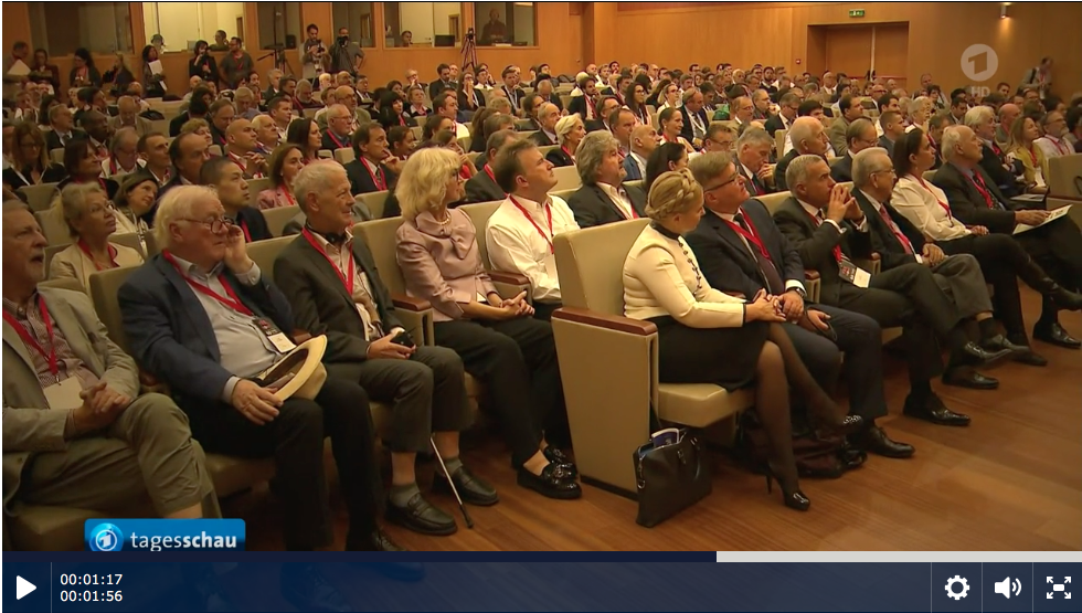 Tagesschau reports on: 50th Anniversary Club of Rome